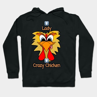 Crazy Chicken Lady Hoodie